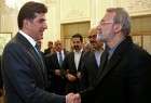 Larijani meets with KRG premier (Photo)  <img src="/images/picture_icon.png" width="13" height="13" border="0" align="top">