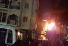 وفاة3 واصابة 130 زائر ايراني اثر حريق في فندق بالنجف الاشرف