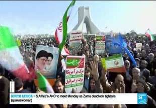 جشن سی ونهمین سالگردپیروزی انقلاب اسلامی در رسانه های جهان