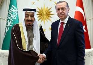 اتصال هاتفي بين اردوغان والملك سلمان بشأن سوريا