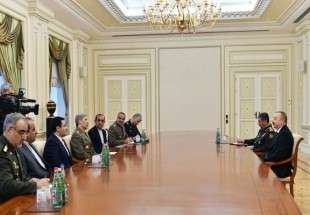 ​وزیر دفاع کشورمان با رئیس جمهوری آذربایجان دیدار کرد