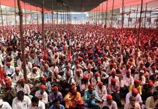 ممبئی میں کم از کم 35 ہزار کسانوں کا احتجاج