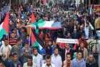 ​راهپیمایی فلسطینی ها علیه محاصره غزه و اختلافات داخلی