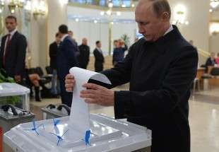 Poutine remporte la présidentielle avec 73,9 % des voix