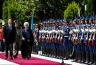 الرئيس الايراني يصل باكو عاصمة جمهورية آذربيجان