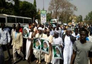 ​ادامه تظاهرات اعتراض آمیز مردم نیجریه برای آزادی شیخ زکزاکی