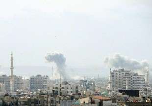 حمله توپخانه‌ای ارتش سوریه به مواضع داعش در جنوب دمشق
