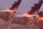 ليبيا..احتراق طائرة في قصف على مطار سبها الدولى