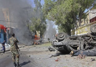 ​کشته شدن سه فرمانده نظامی در حمله انتحاری عناصر تروریست الشباب به  مقر ارتش سومالی