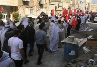 تظاهرات بحرینی ها در محکومیت عادی سازی روابط آل خلیفه با رژیم صهیونیستی