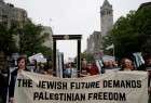 تظاهرات یهودیان آمریکا در اعتراض به کشتار مردم فلسطین
