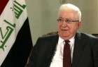 الرئيس العراقي يندد بقتل عشرات الفلسطينيين
