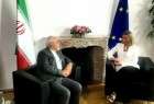ظريف: على الاوروبيين ضمان مصالح ايران في اطار الاتفاق النووي