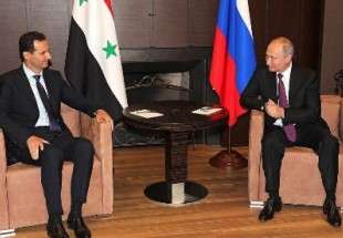 الكرملين: الأسد أكد لبوتين خلال لقائهما في سوتشي استعداده للتسوية للسياسية في سوريا