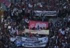 ​تظاهرات گسترده مردم استانبول علیه جنایات رژیم صهیونیستی