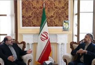 عبداللهيان يستقبل ممثل حركة حماس في طهران