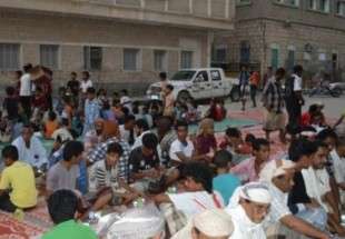 ​برگزاری مراسم افطار برای 500 روزه دار یمنی