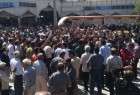 کازرونی‌ها با شعار «برادر اسیرم آزاد باید گردد» به تظاهرات خود ادامه دادند