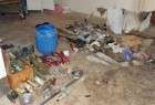 کشف سلاح و مواد منفجره عناصر تروریست در جنوب دمشق