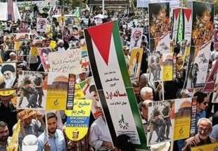 انطلاق المسيرات الميليونية ليوم القدس في ايران