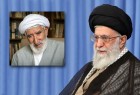 قائد الثورة الاسلامیة یعزی برحیل حجة الاسلام احمدی
