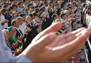 Fitr Eid prayers in Iran  