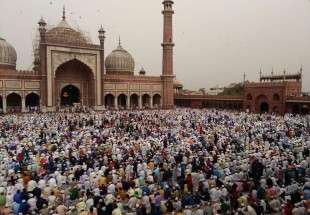 إحتفال مسلمي الهند بعيد الفطر السعيد