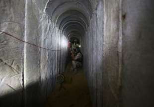​بازدید خبرنگار CNN از تونل های مقاومت در نوار غزه