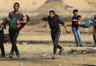 شهادت نوجوان ۱۳ ساله فلسطینی در نوار غزه