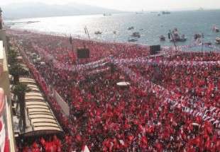 أقوى منافسي أردوغان على الرئاسة يحشد نحو 2.5 مليون من مناصريه