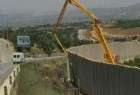 اختصاصی؛ احداث دیوار حائل در مرزهای شمالی اراضی اشغالی توسط اسرائیل تکمیل شد + عکس