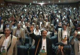“حكماء صنعاء”: للاستمرار بالتحشيد والتعبئة ضد العداون السعودي الاميركي على اليمن