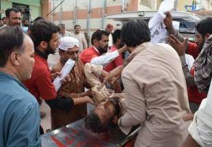بلوچستان میں خودکش حملہ/ 128 افراد جاں بحق 150 افراد زخمی
