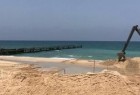 Les premières images de la nouvelle barrière maritime israélienne