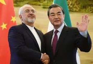 چینی اور ایرانی وزیر خارجہ کے درمیان ٹیلی فونک رابطہ