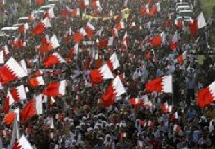 بحرینی عوام نے آل خلیفہ کے خلاف ایک بار پھر سراپا احتجاج