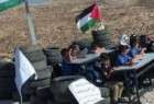 ​افتتاح مدرسه تخریب شده فلسطینی در محل ویرانه های این مدرسه
