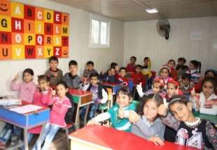برنامه آموزشی فشرده دولت سوریه برای کودکان پناهنده