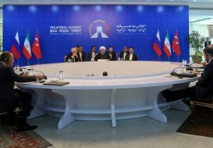 صدر حسن روحانی کی سہ ملکی اجلاس کے بعد پریس  کانفرنس