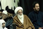 آية الله عيسى قاسم يشارك في عزاء الحسين (ع) في لندن