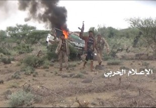 اليمن: تدمير طقمين للمنافقين في حريب نهم