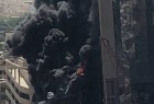 إخلاء 2500 عامل من مبنى بنك في الكويت جراء حريق ضخم