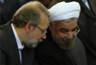 ​درخواست روحانی از لاریجانی برای توقف استیضاح وزرا