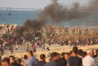 الاحتلال يهاجم المسير البحري الـ11 في غزة