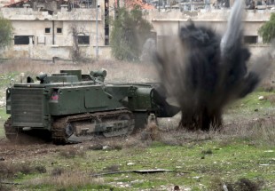 آلية عسكرية اختبرتها سوريا تصل إلى الشرق الروسي