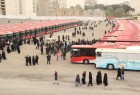 خدمات ویژه اتوبوسرانی برای مراسم پیاده‌روی جاماندگان اربعین حسینی(ع)