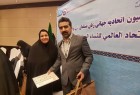 تقدیر از زوج‌های تقریبی در کمیسیون اتحادیه جهانی زنان مسلمان