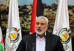هنية: حماس هي حركة تحرر وطني حسب مادة 51 ميثاق الأمم المتحد في  الدفاع ورد العدوان