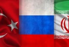 وزراء خارجیة ایران وروسیا وتركیا اكدو على استقلال وسلامة الاراضی السوریة