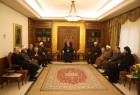 تجمع العلماء المسلمين يزور بطريرك الأرمن الأرثوذكس مهنئا بالأعياد المجيدة